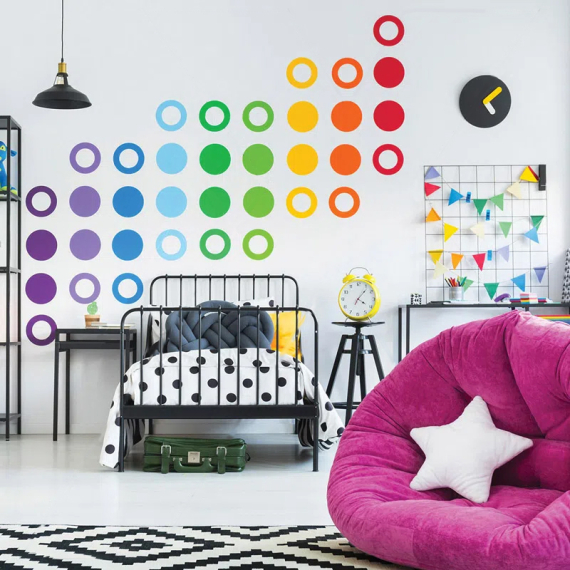 Adesivo Muro Juventus - Sticker Rimovibile Bianco/Nero In PVC Per Decorazione - Foto 5