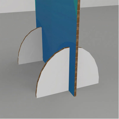 MEZZALUNA IN CARTONE