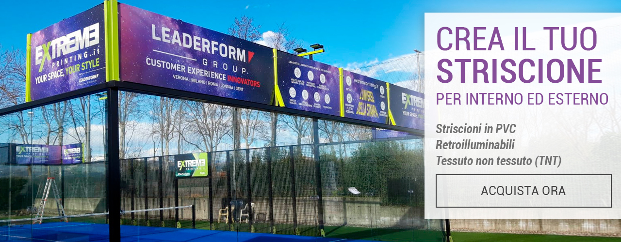 Striscioni per Interni ed Esterni